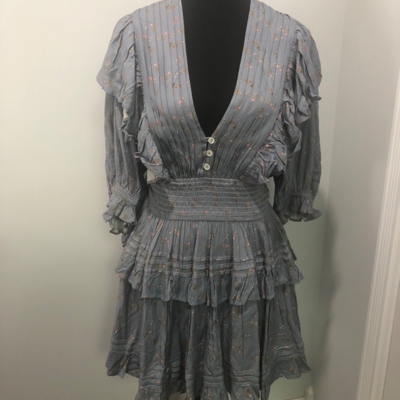 Boho Feminine Flirty Dress - Picture 2 of 4